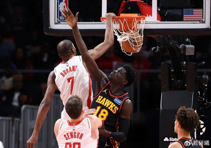 NG体育-大胜老鹰！杜兰特轰31+5，谢泼德成全场第一，火箭交易也有好消息|凯文·杜兰特|弗雷德·范弗里特|亚特兰大老鹰队|休斯敦火箭队|nba_新浪体育_新浪新闻